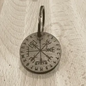Vegvisir Viking Key Ring