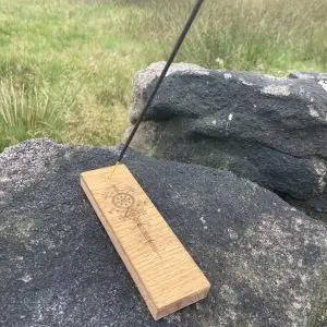 Design based on Vegvisir Viking Incense Holder