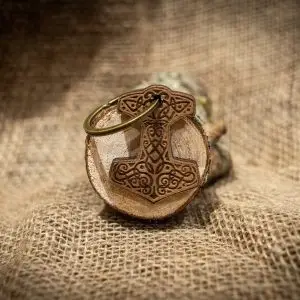 Mjolnir Viking Key Ring