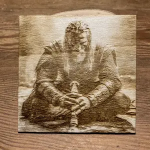 Ragnar Lothbrok Fridge Magnet - Thank Freya it's Friday