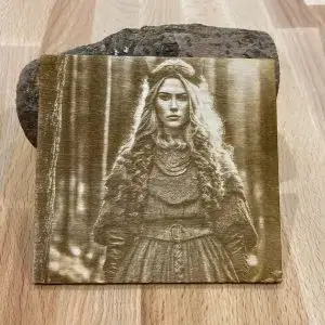 Viking in the Woods Fridge Magnet - Thank Freya it's Friday