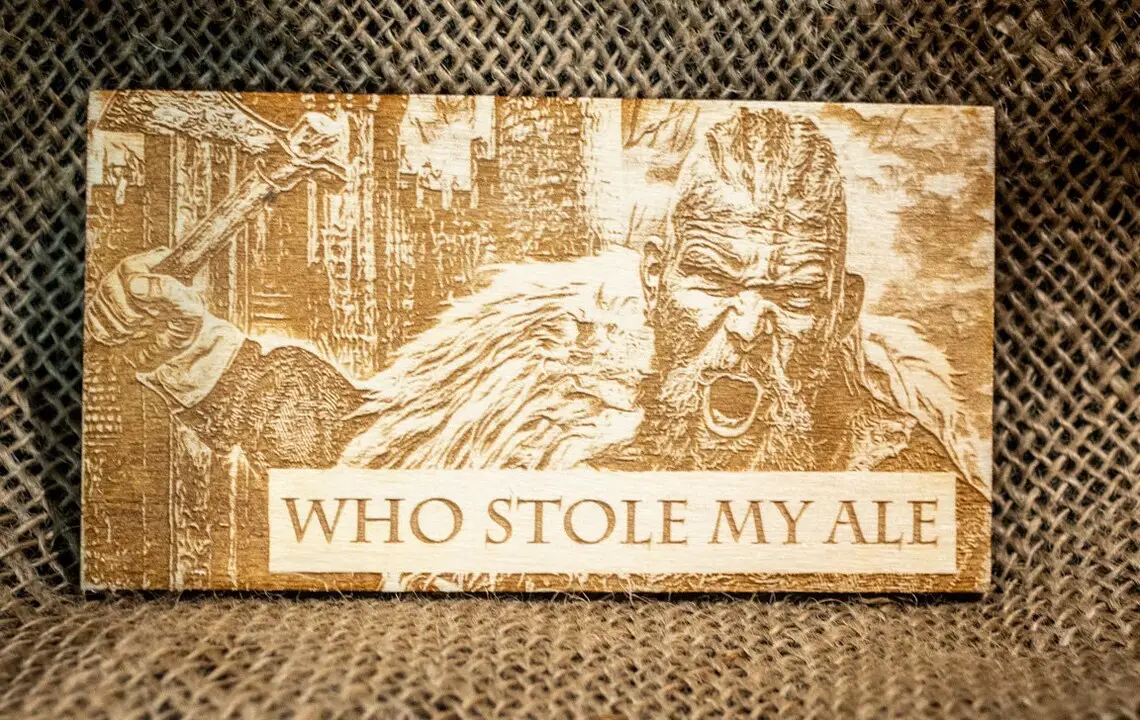 Viking Ale Fridge Magnet