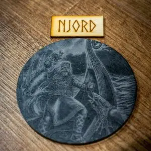Njord Viking Slate Coaster