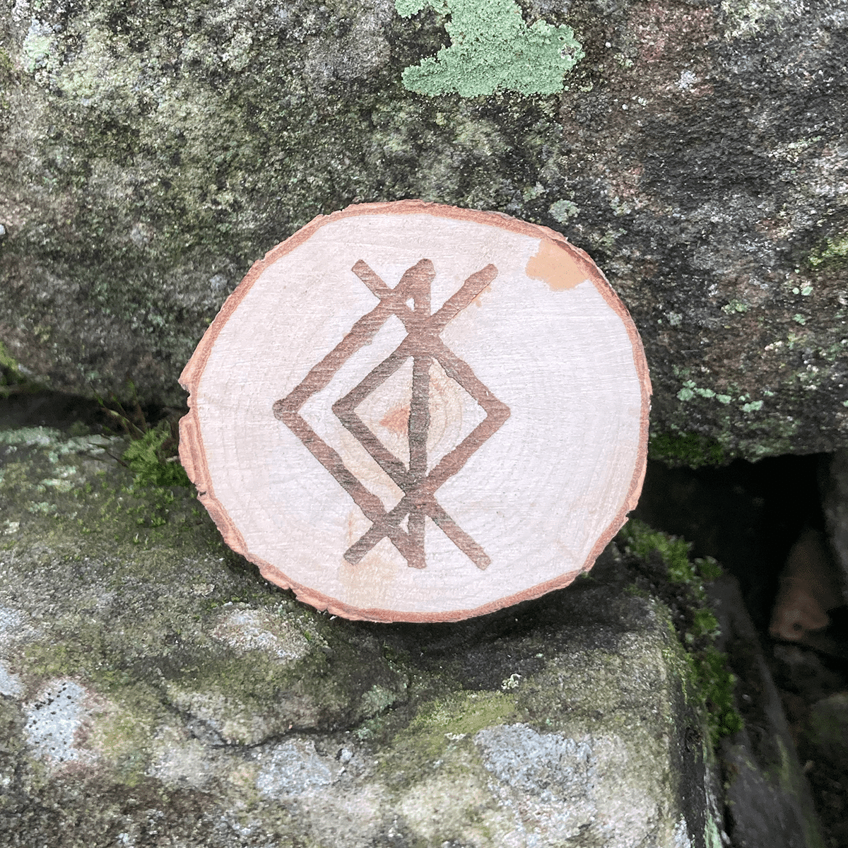 Woman For Man Rune Wood Circle