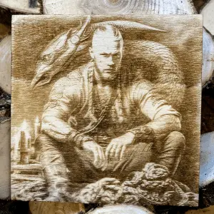 Ragnor Lothbrok Fridge Magnet - Thank Freya it's Friday