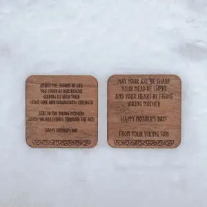 Viking Mother's Day Coaster
