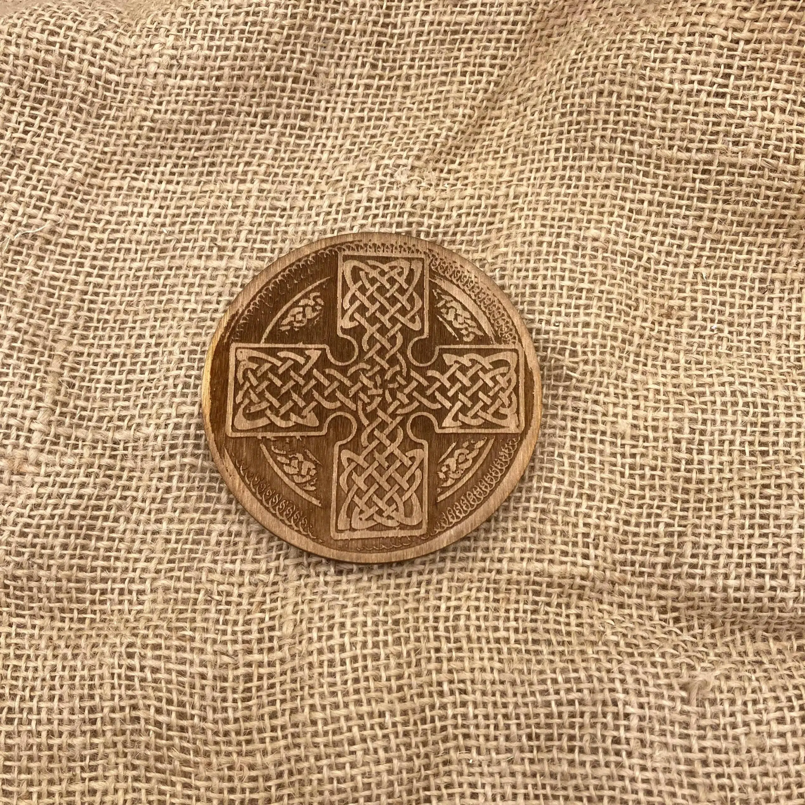 Celtic Cross Hessian 3